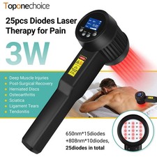 3W High Power Cold Laser Therapy for Arthritis Pain Muscle Strain Sports Injury