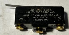 Micro Switch BZ-2RL-A2 Snap Action Limit Switch 15A 125/250/480V. Box-of-10 