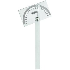 General Tools Angle-izer Square Head Stainless Steel Angle Protractor 6 Arm