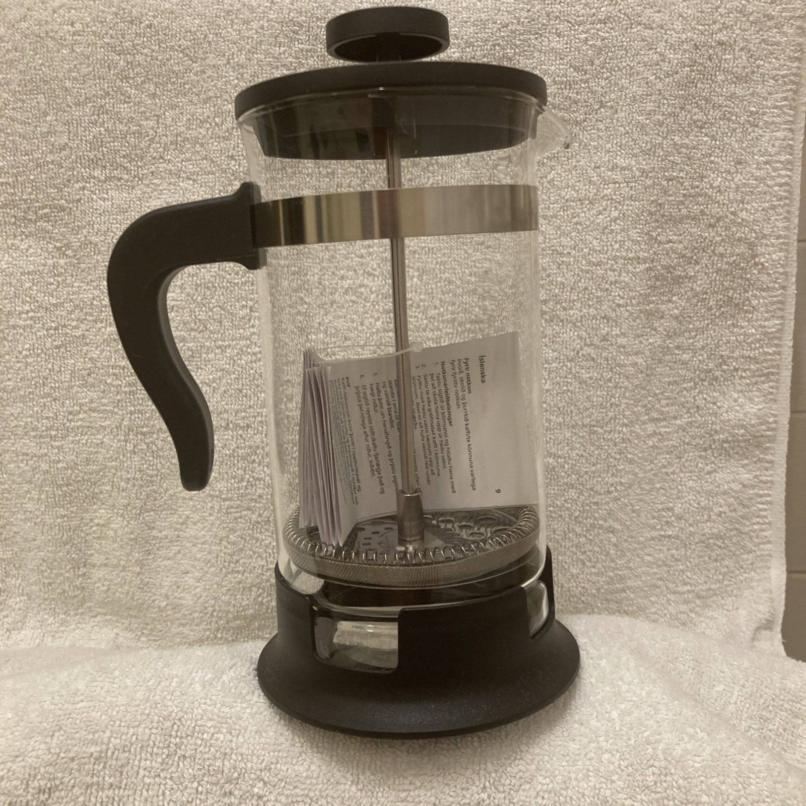 8 Cup 32 Oz Coffee Tea Maker  8.5" Ht X 3.5" Wide
