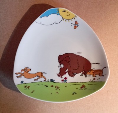 Rosenthal Flash Art D. Hafner 1 Teller WanWan Limited Edition 2008