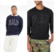 GAP Men's Logo Fleece Crew Sweatshirt
