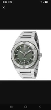 Technomarine Men's Watch Coral Legacy Quartz Olive Green Dial Bracelet TM-416075