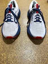 Brooks Glycerin 19 Men's Low Top Lace-Up Gray/Blue/Red Rubber Sneaker 2021