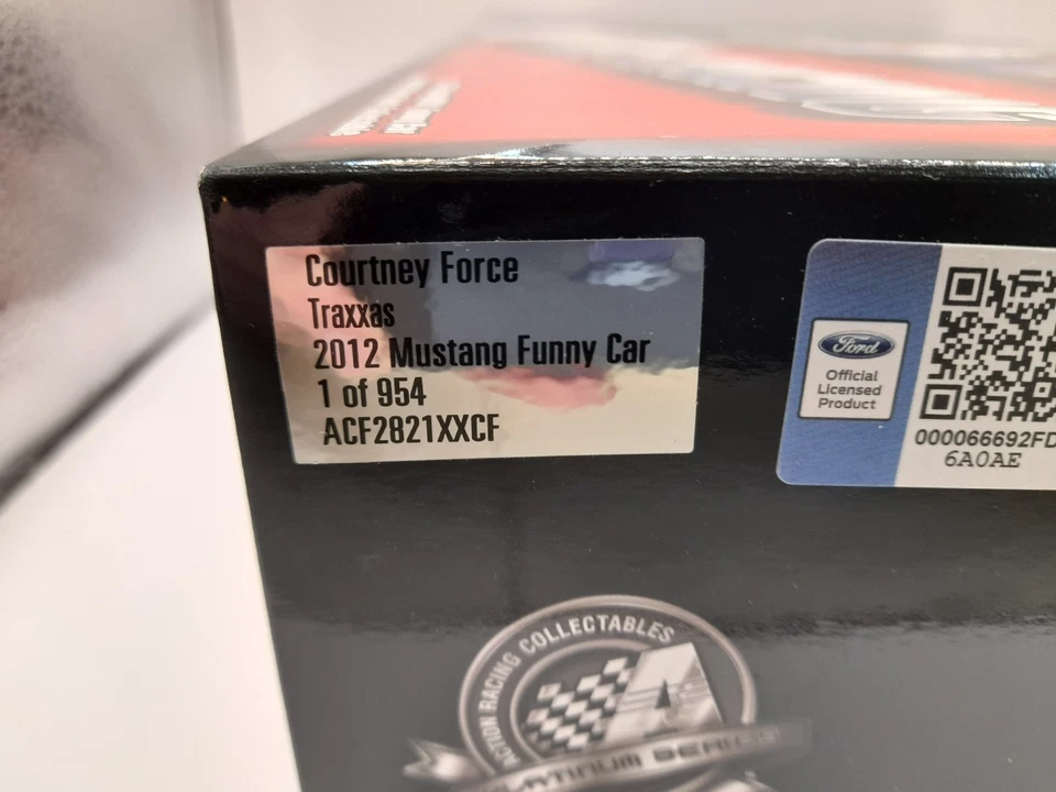 Coche divertido Mustang Courtney Force Traxxas 2012 1 de 954 NHRA 1:24 Foto 4 de 4