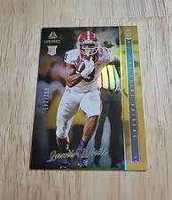 2022 Luminance ZAMIR WHITE Gold Parallel /249 #113 Las Vegas Raiders Georgia SP