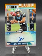 Jonathan Brooks 2024 Contenders ROOKIE Ticket RC ON CARD Auto /50 ??. rookie card picture