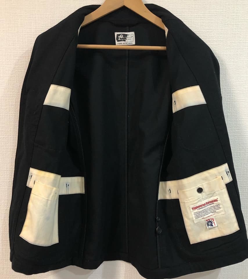 Engineered Garments Elbow Patch Wool Bedford Jack… - image 4