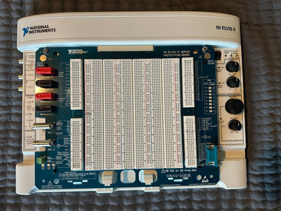 National Instruments NI ELVIS II w/ NI ELVIS II Series Prototyping Board 196570B