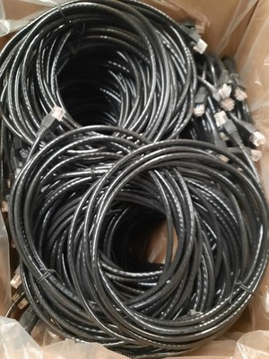 CAT6 Patchkabel 3m schwarz - 50 Stück