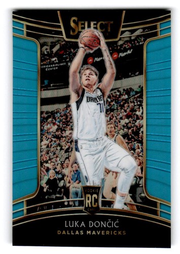 Luka Doncic [Light Blue Prizm] #25 2018 Panini Select card