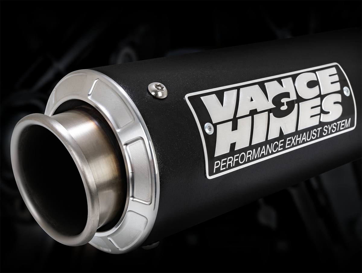 VANCE & HINES Supersport Slip-On Muffler - Black 46746 | eBay