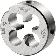 Schneideisen HSS M8 6g EN 22568 metrisches Regelgewinde Gewindeschneider
