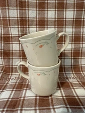 Corelle "CALICO ROSE"  Set of 2, 3 1/2" Tall