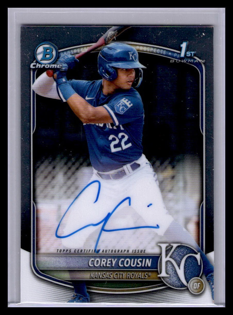 2025 Bowman Chrome - Corey Cousin #CPA-CCO Auto