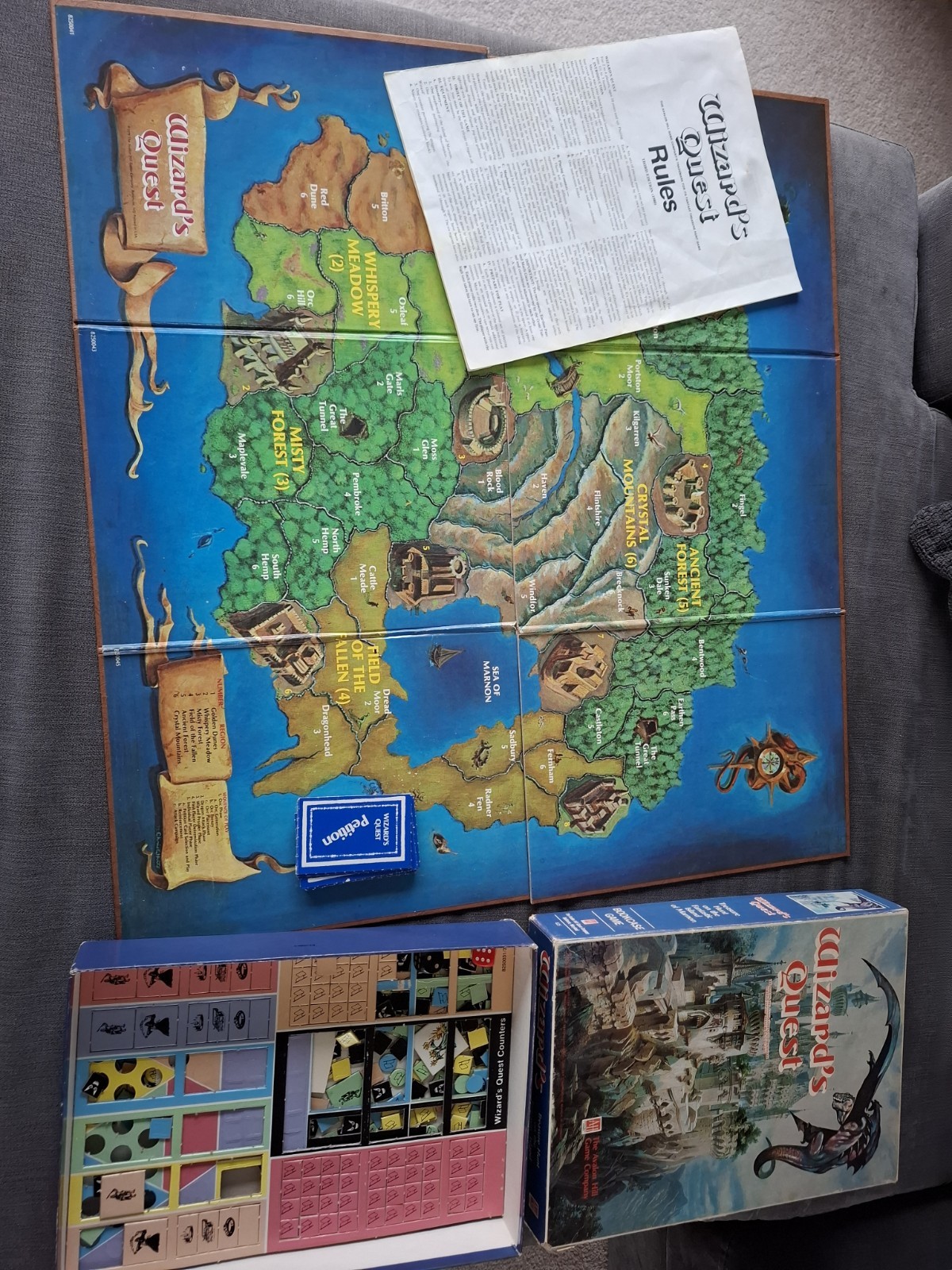 Wizard's Quest Board game