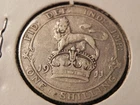 Photo of a 1911 George V Shilling from an eBay listing that sold on Jun 7, 2026