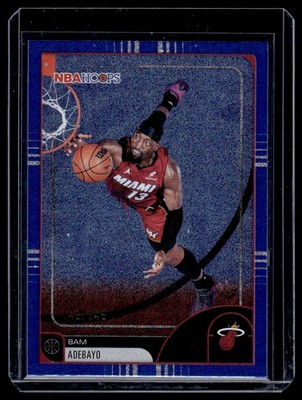 2026-27 Topps NBA Hoops Blue Bam Adebayo 143/149 Miami Heat #37