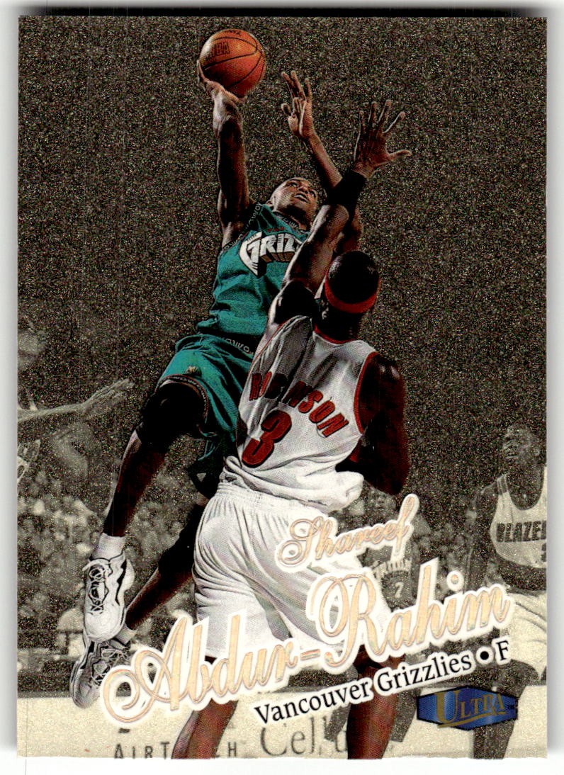 1997-98 Ultra Shareef Abdur-Rahim Gold Medallion #37G