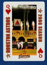 MINUTE MAID PARK 2008 Academy PROMO Astros Giveaway Playing Card Queen H SGA*