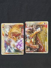 Pokemon Card Entei & Raikou LEGEND 063/080 064/080 L2 Japanese 2010 LP-MP