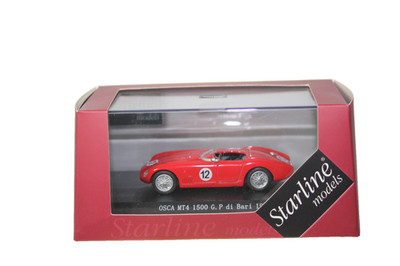 starline Models OSCA MT4 1500 G.P. di Bari 1956 Gig Villoresi 1:43 OVP