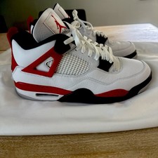 Nike Air Jordan Retro 4 IV Rosso Cemento DH6927 161 Taglia 13M