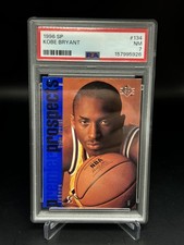 1996-97 Upper Deck SP KOBE BRYANT #134 Rookie Card Lakers HOF RC Near Mint PSA 7. rookie card picture