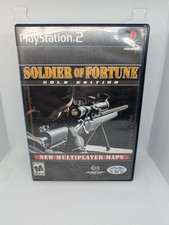 Soldier of Fortune: Gold Edition (Sony PlayStation 2, 2001) Complete Tested