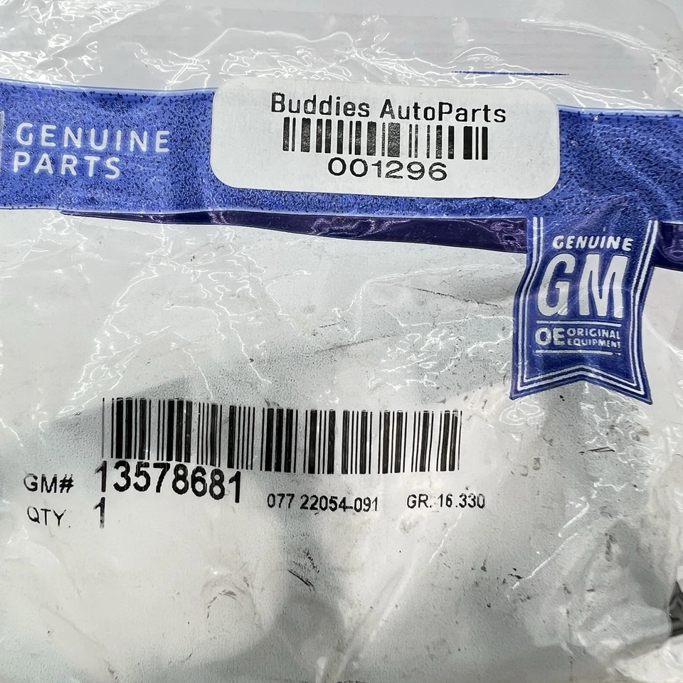 Junta de cubierta de herrajes de cerradura de puerta trasera GMC Canyon Yukon Sierra 14-22 13578681 Foto 2 de 3