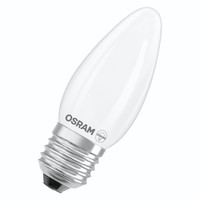 Osram E27 Star Classic B 25 LED Kerze Matt 1.8W Wie 25W WarmweißEs Licht 2700K