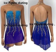 ice figure skating competition dress Gymnastics costume dance Dress dyeing