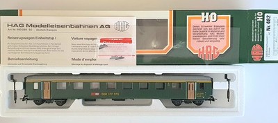 HAG 482 - WAGEN SBB-CFF 1 CL. - WIE NEU - FÜR WECHSELSTROM
