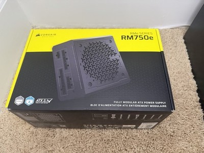 CORSAIR RM750e ATX 3.1 PCIe 5.1 Ready Fully Modular 750W Power Supply