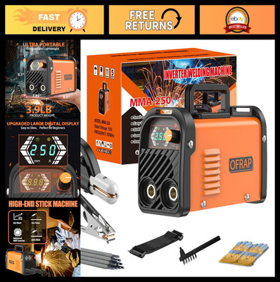 250A 110V Stick Welder - 2-in-1 MMA & TIG Welding Machine, Portable, Hot Start,