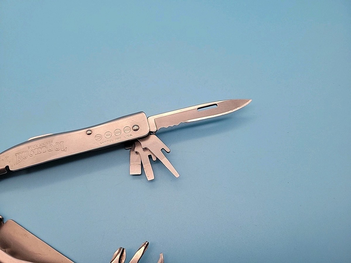 Buck Knives BUCKTOOL 360 Buck Knives - Pliers - Retired - Silver 
