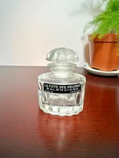 RARE Balenciaga La Fuite Des Heures Mini Perfume Bottle Paris France Vintage 🧴