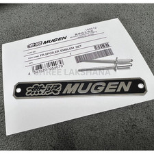 Mugen Oem Mugen Emblem Badge Fit Honda Civic Eg6 Ek9 Dc2 Jdm Bumper Lip Trim