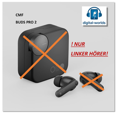 CMF by nothing BUDS PRO 2 - Modell B172 / 2024 schwarz +++ BUD LINKS / AKKU 100%