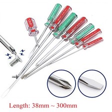 Magnetic Screwdrivers Extra long Phillips Pozi Cross Slotted Flat Head Precision