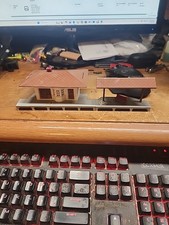 Vintage Bachmann Plasticville H O Building Suburban Station 45173 Built
