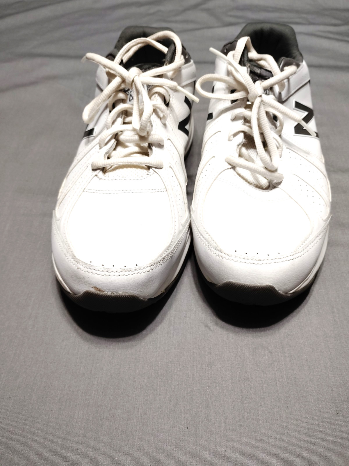 EUC-New Balance MX409 Cross-Training White/Black Athletic Sneakers Men 11 4E* image 3