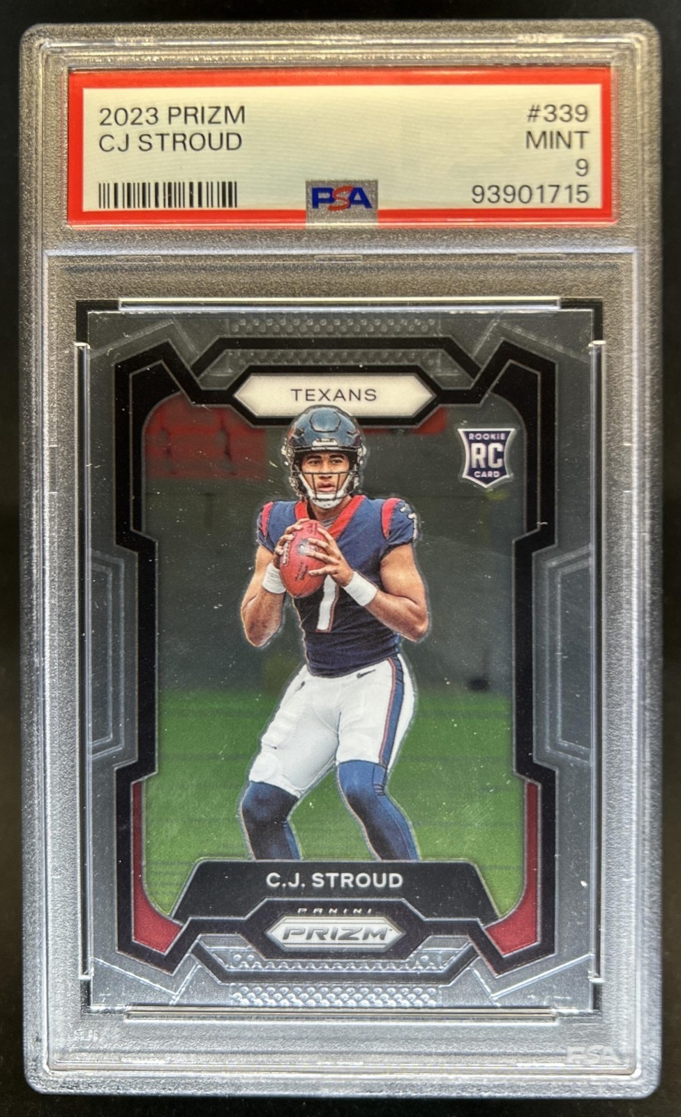 2023 Panini Prizm C.J. Stroud RC Rookie #339 Texans PSA 9