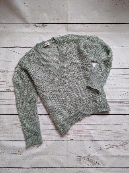 Women Baum und Pferdgarten Sweater Khaki Acrylic