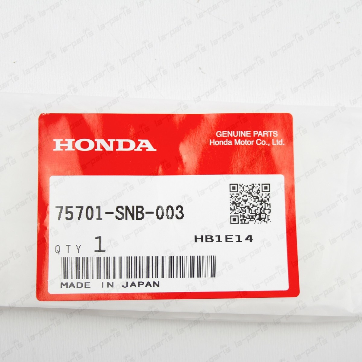 ミュージック kuma/6666 HONDA CIVIC FD1 EMBLEM REAR 75701-SNW-003ZC GENUINE JDM