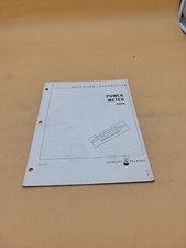 HEWLETT PACKARD 435A POWER METER OPERATING INFORMATION GUIDE MANUAL BOOK