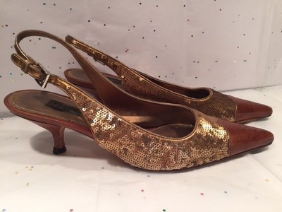 brown slingback shoes