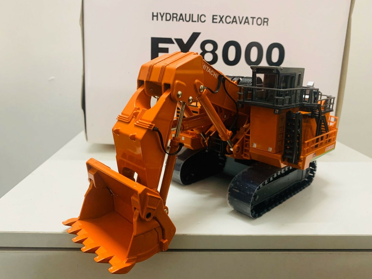 Hitachi EX8000 Hydraulic Excavator Shovel 1/87 Die-Cast
