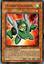 Turbo Synchron DP08-EN009 Yu-Gi-Oh! Card Light Play 1st Edition