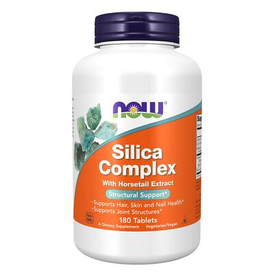 NOW FOODS Silica Complex 180 Tablets